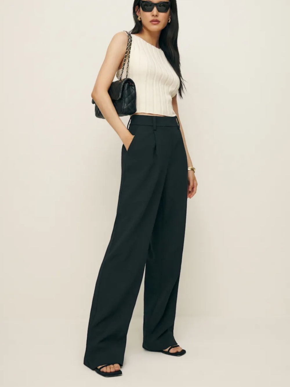 Reformation Alex Straight-Leg Pant